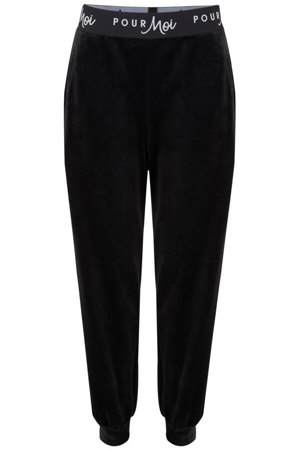 Logo Super Soft Velour Jogger