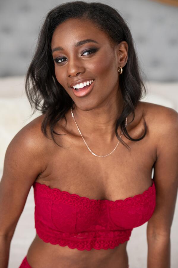 Rebel Longline Multiway Strapless Bra - Red