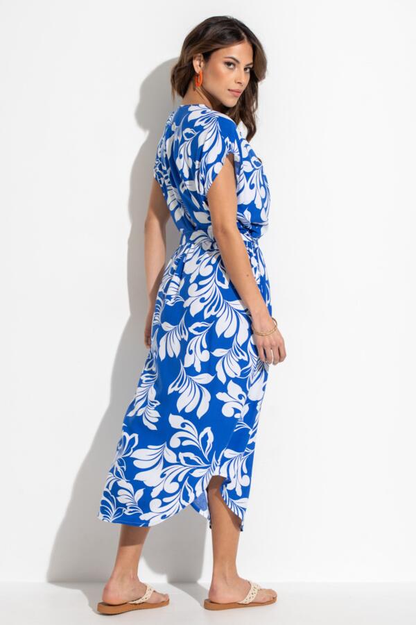 Belted Beach Kaftan Dress