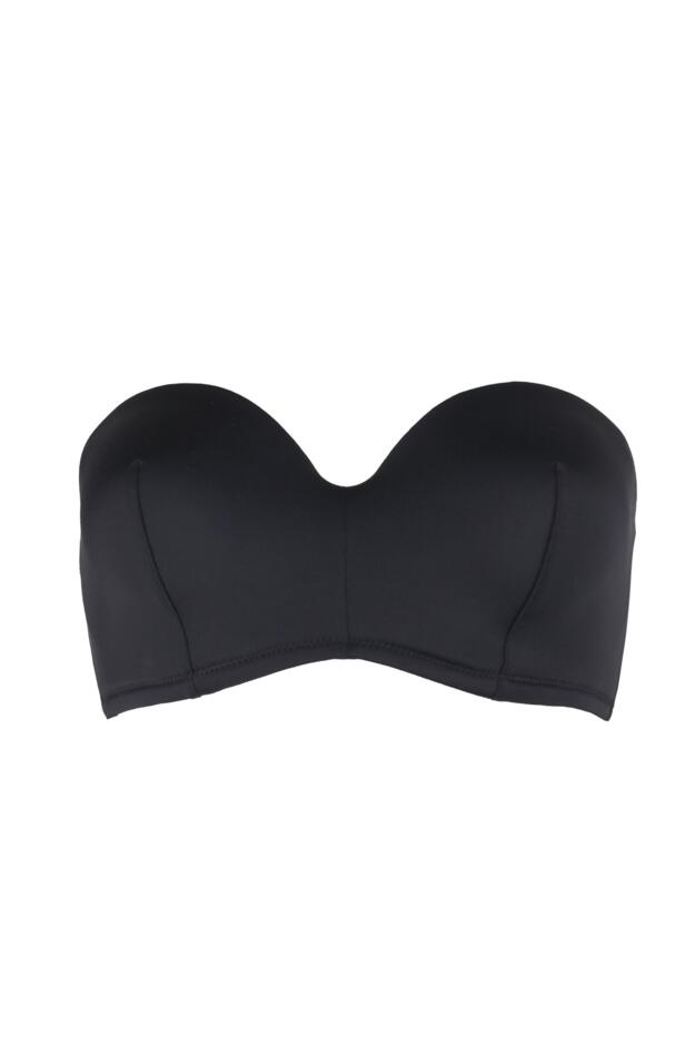 Space Strapless Lightly Padded Underwired Bikini Top