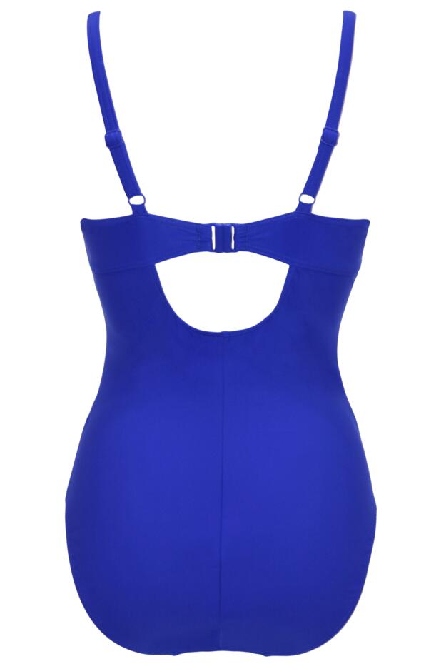 Free Spirit Lightly Padded Underwired Twist Front Tummy Control Swimsuit 