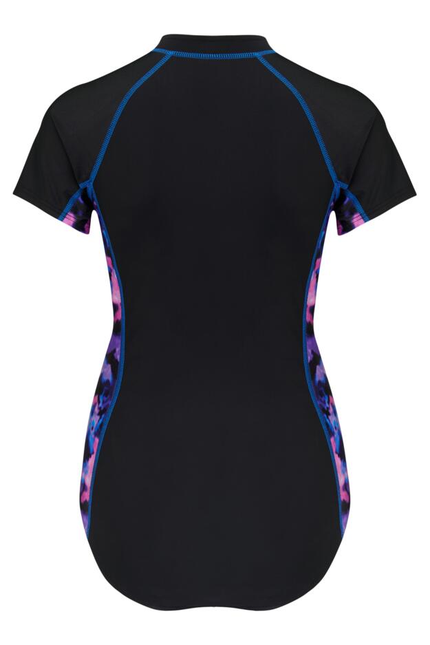 Energy Short Sleeved Zip Front Paddle Swimsuit 