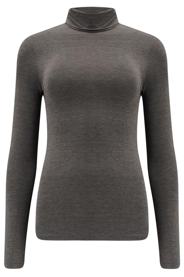 Second Skin Thermal Roll Neck Top