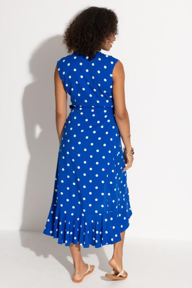 Midaxi Wrap Beach Dress