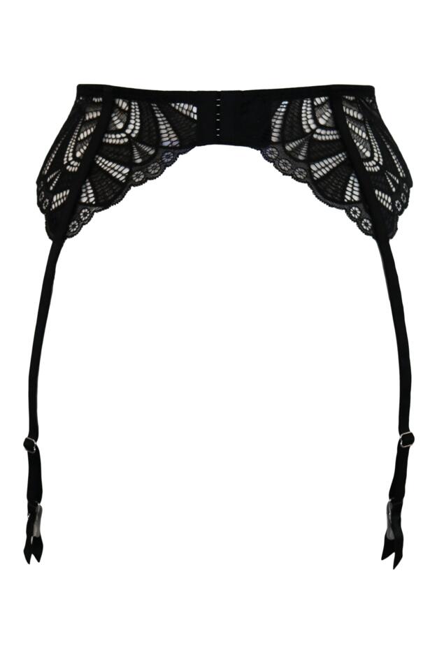 New Romance Padded Push-Up Suspender Set