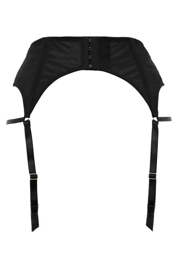 India Bold Floral Embroidery Deep Suspender