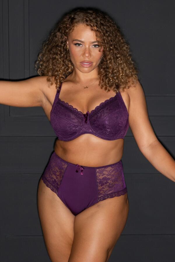 Rebel Underwired Side Support Bra D-J